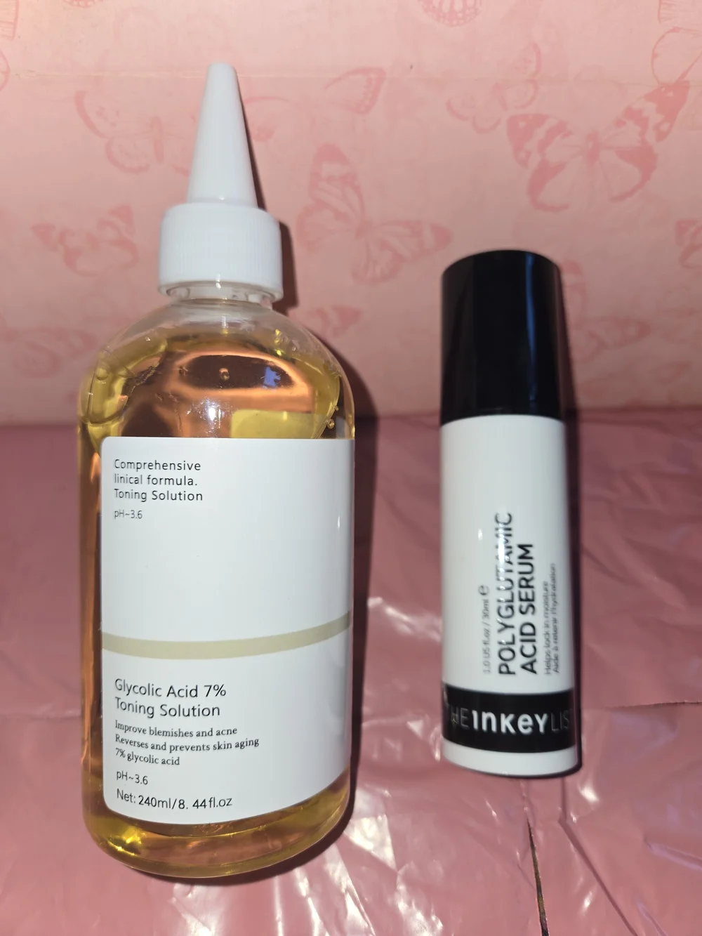 Polyglutamic Acid Serum + Glycolic Acid 7% Toning Solution